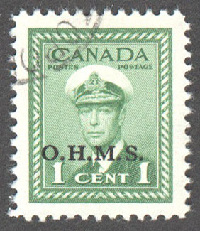Canada Scott O1 Used VF - Click Image to Close